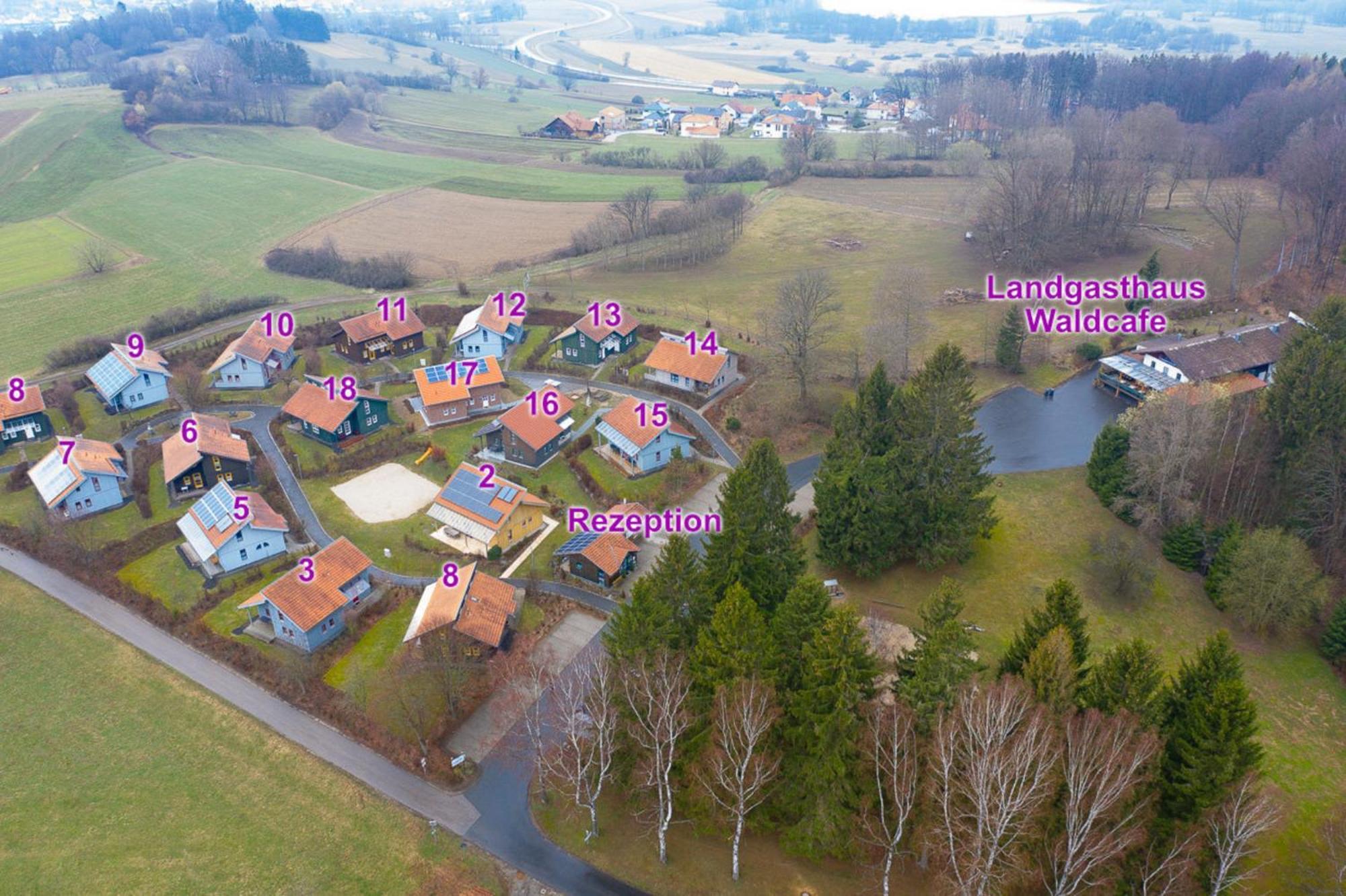 Ferienhaus Nr 11A2, Feriendorf Hagbuegerl, Bayr Wald วัลด์มึนเคน ภายนอก รูปภาพ